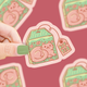 Kittea Teabag | Cats | Tea | Kittens | Cute | Vinyl Sticker