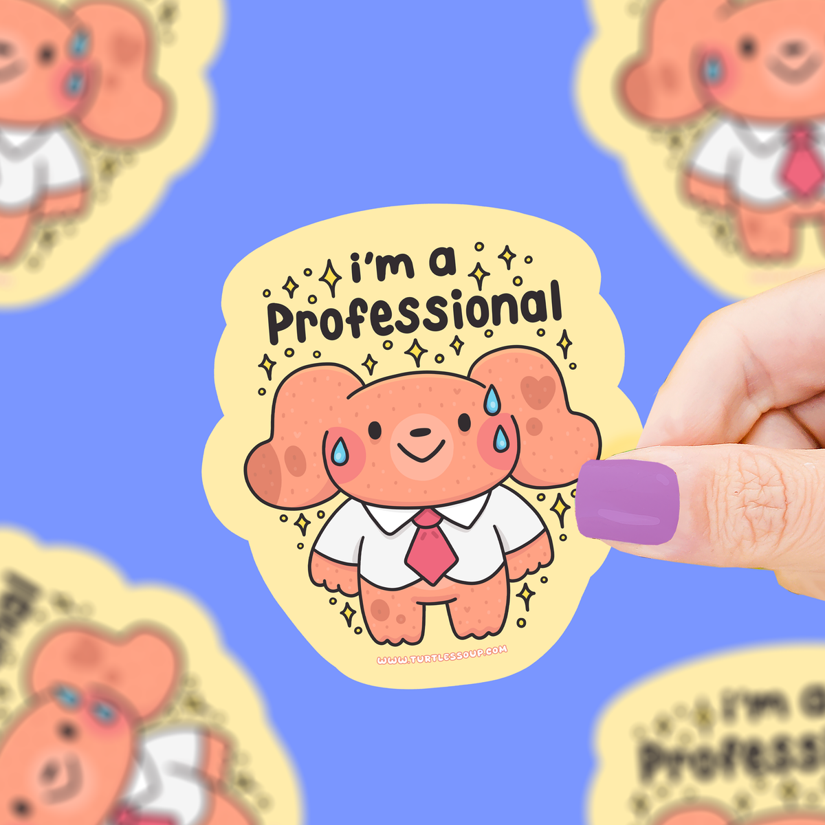 I’m a Professional Puppy | Office | Funny | Vinyl Sticker