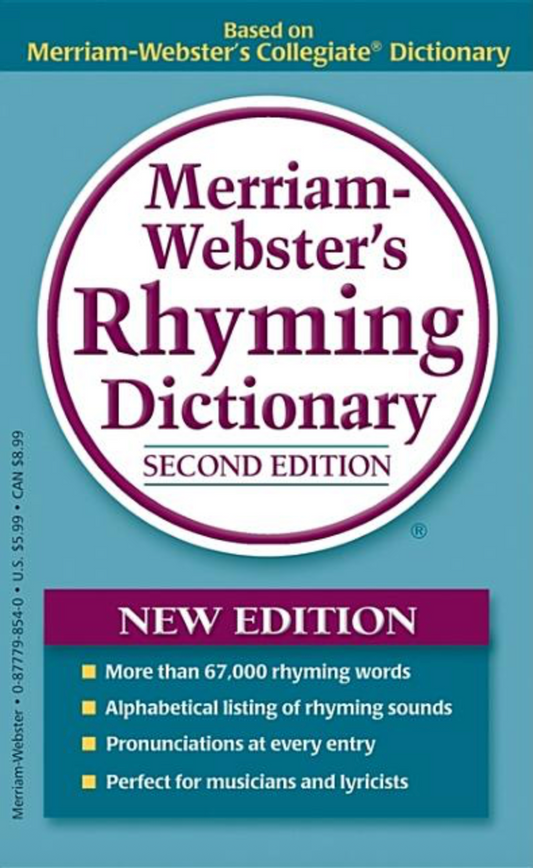 Merriam-Webster's Rhyming Dictionary
