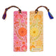 Vintage Pressed Flowers Reader Gift Bookmark with Tassel