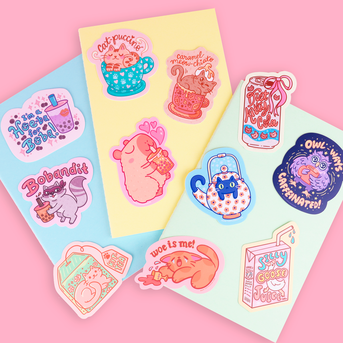 Kittea Teabag | Cats | Tea | Kittens | Cute | Vinyl Sticker